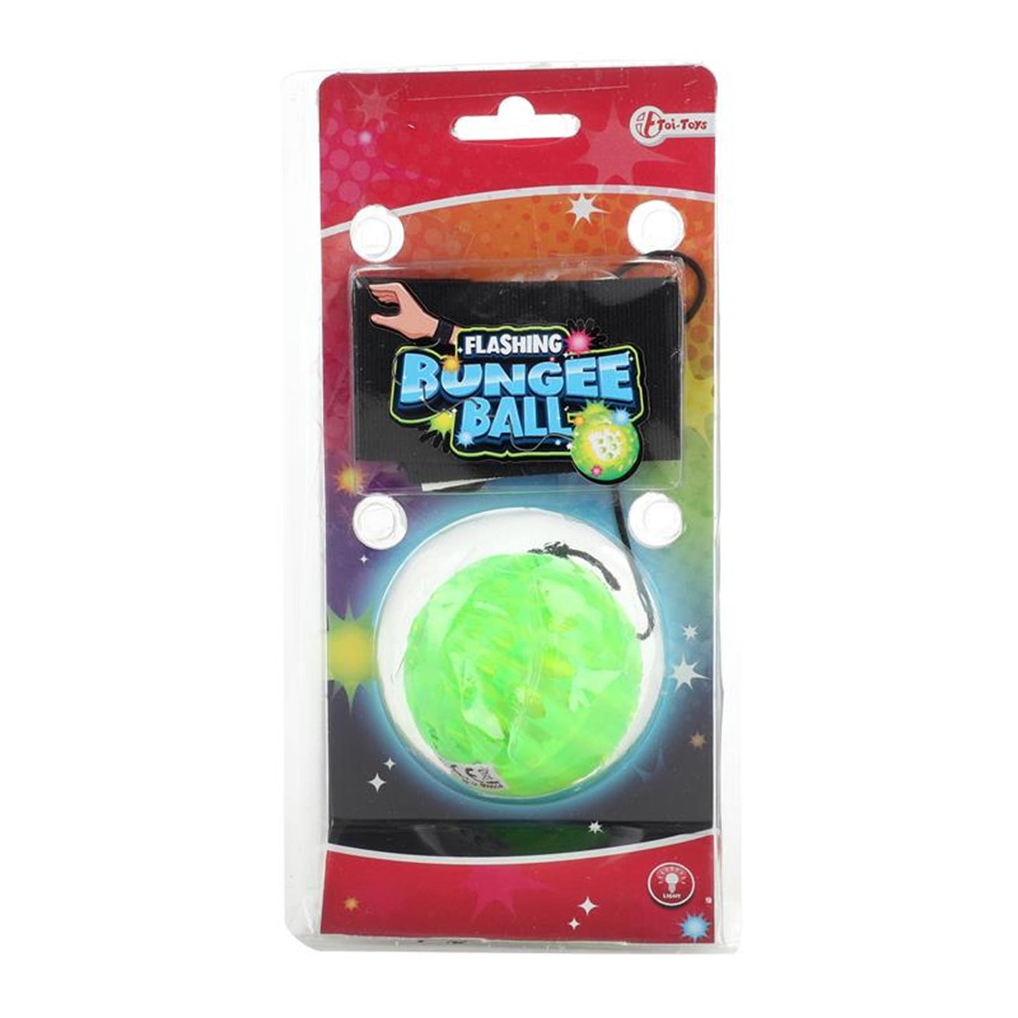 Toi-Toys Bungeebal mit Licht und Armband