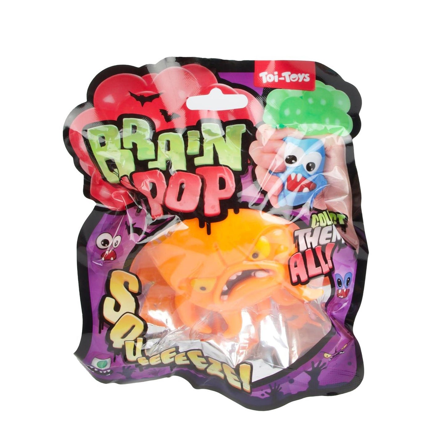 Toi-toys lustige Squeeze-Figur Brain Pop