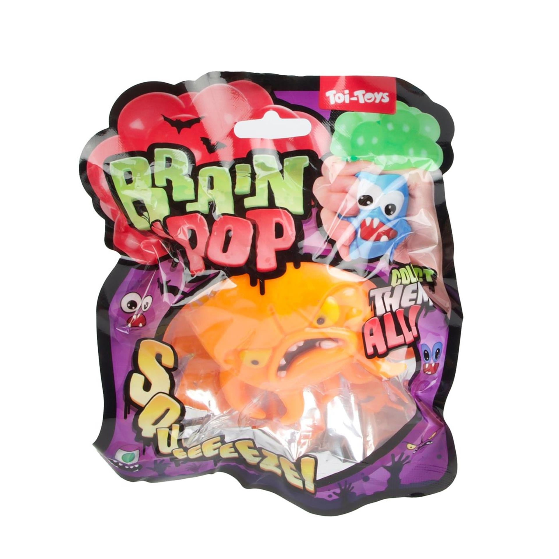 Toi-toys lustige Squeeze-Figur Brain Pop
