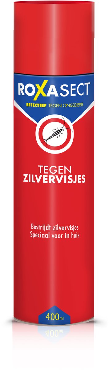Roxasect Spray gegen Silberfischchen – Schädlingsbekämpfung – Silberfischchen bekämpfen – Insektenspray – 400 ml