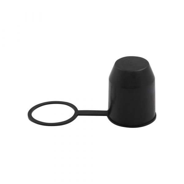 Schleppkappe schwarz mit Lippe