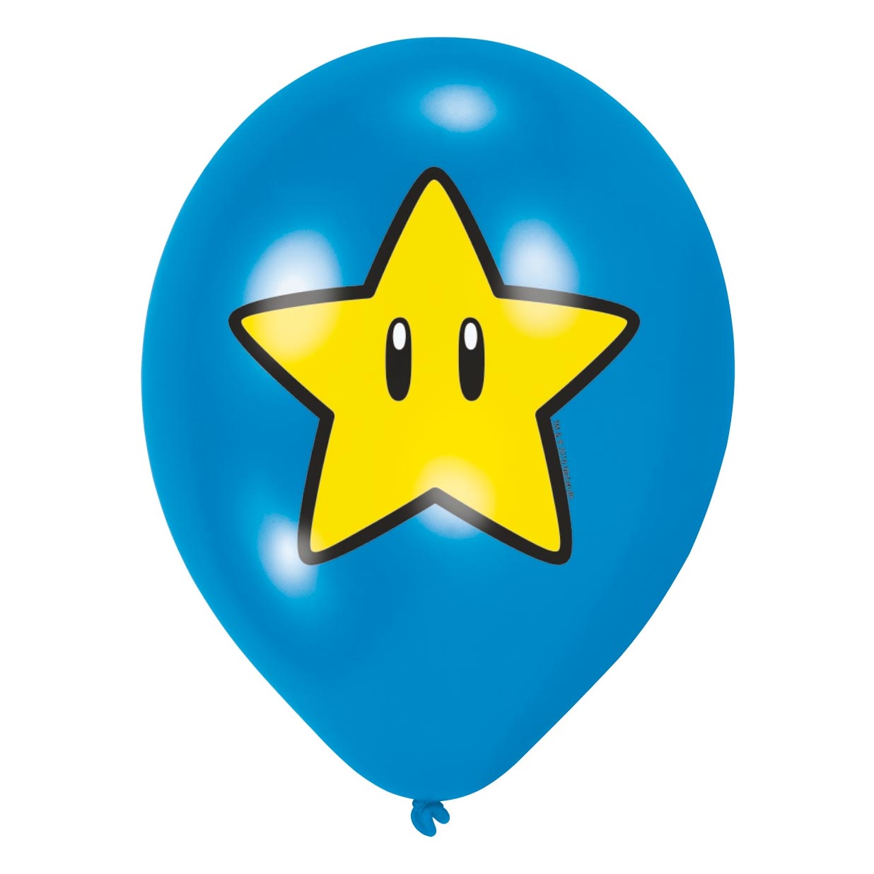 Super Mario Super Mario Latexballons, 6st.