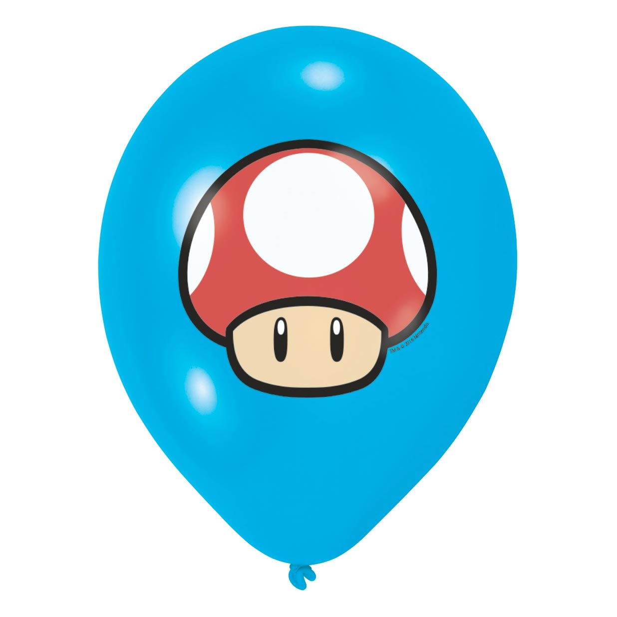 Super Mario Super Mario Latexballons, 6st.