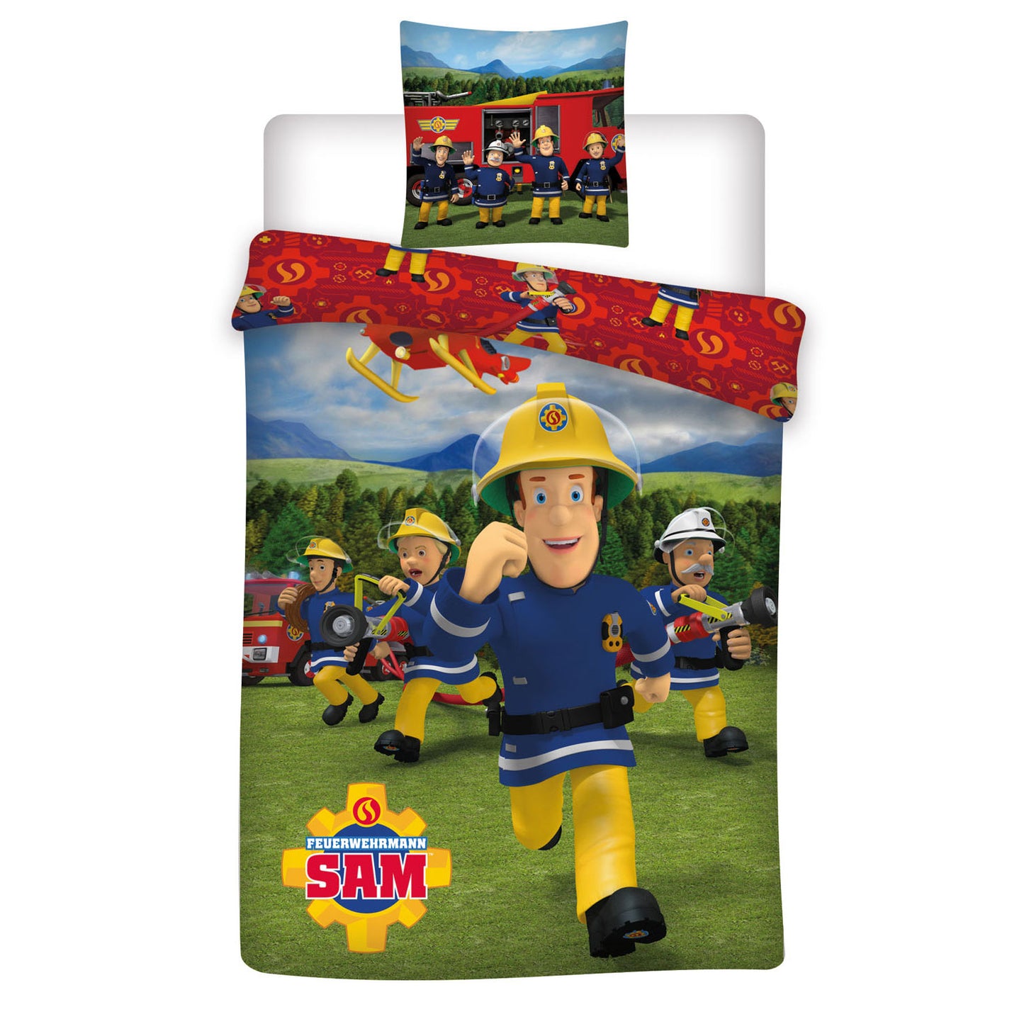 Feuerwehrmann Sam Duvet Cover Feuerwehrmann Sam