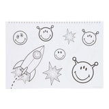 Smiley Sketch Block mit Aufklebern - afbeelding 4