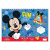 Mickey Mouse Malvorlagen mit Schablonen- und Aufkleber -Vel