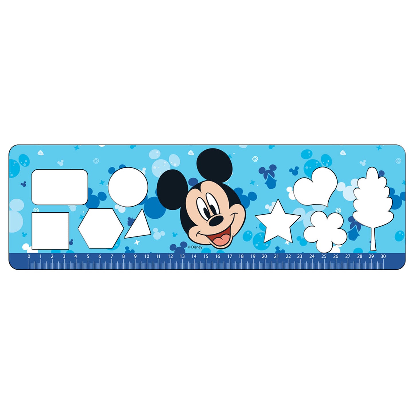 Mickey Mouse Malvorlagen mit Schablonen- und Aufkleber -Vel