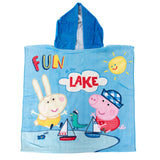 Peppa Pig Tuch Poncho, 60x120 cm - afbeelding 1