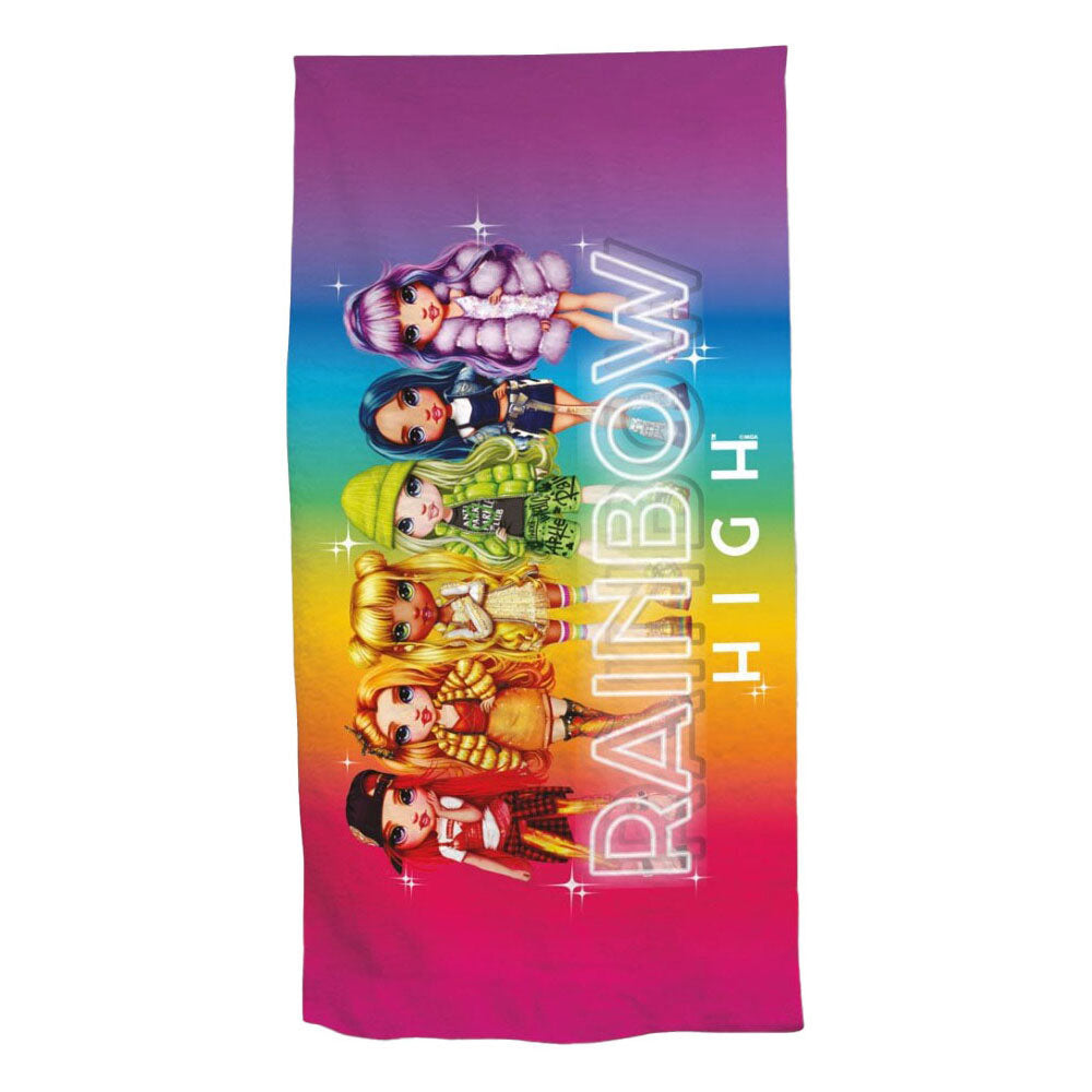Regenbogen High Beach Handtuch Regenbogen hoch, 70x140 cm