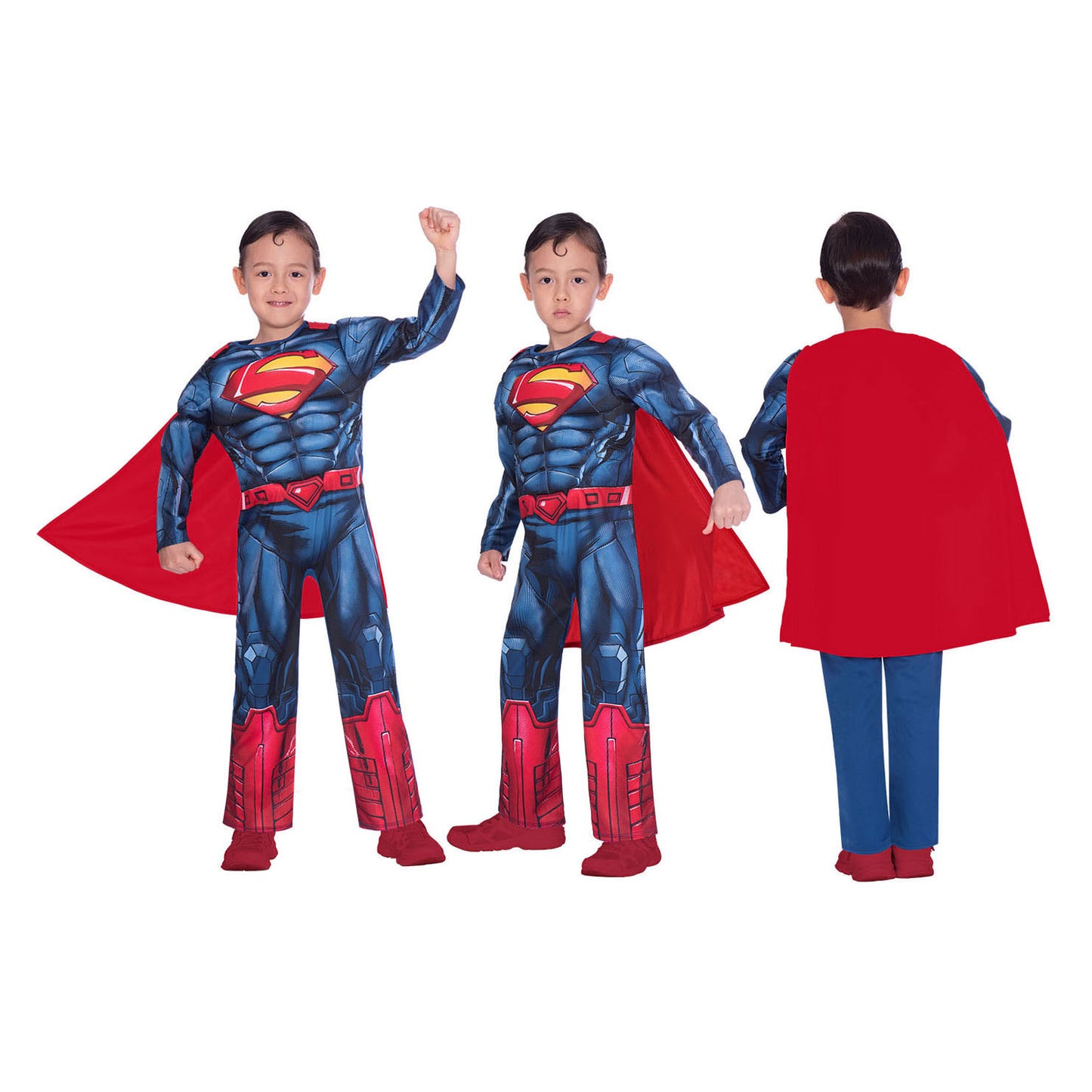 Kinderkostüm Superman Classic, 6-8 Jahre alt
