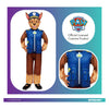 Paw Patrol Kinderkostüm Chase, 3-4 Jahre alt