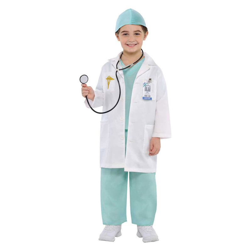 Kinderkostüm Doktor, 3-4 Jahre alt