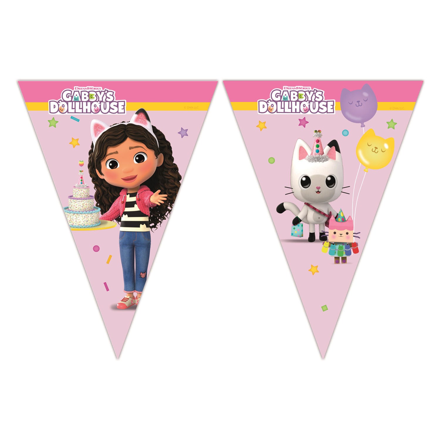 Flag -Line Paper Gabbys Puppenhaus, 2mtr.