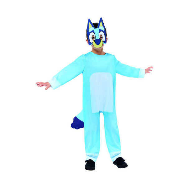 Kinderkostüm Jumpsuit Bluey, 4-6 Jahre