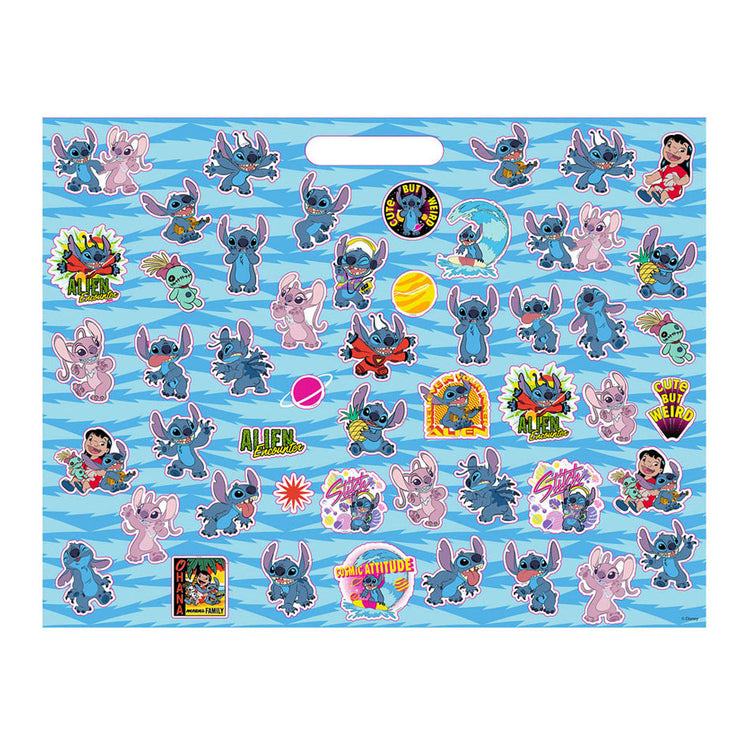 Zeichnen von Block Lilo -Stich mit Aufklebern und 3 Kehlern, 40 Blätter