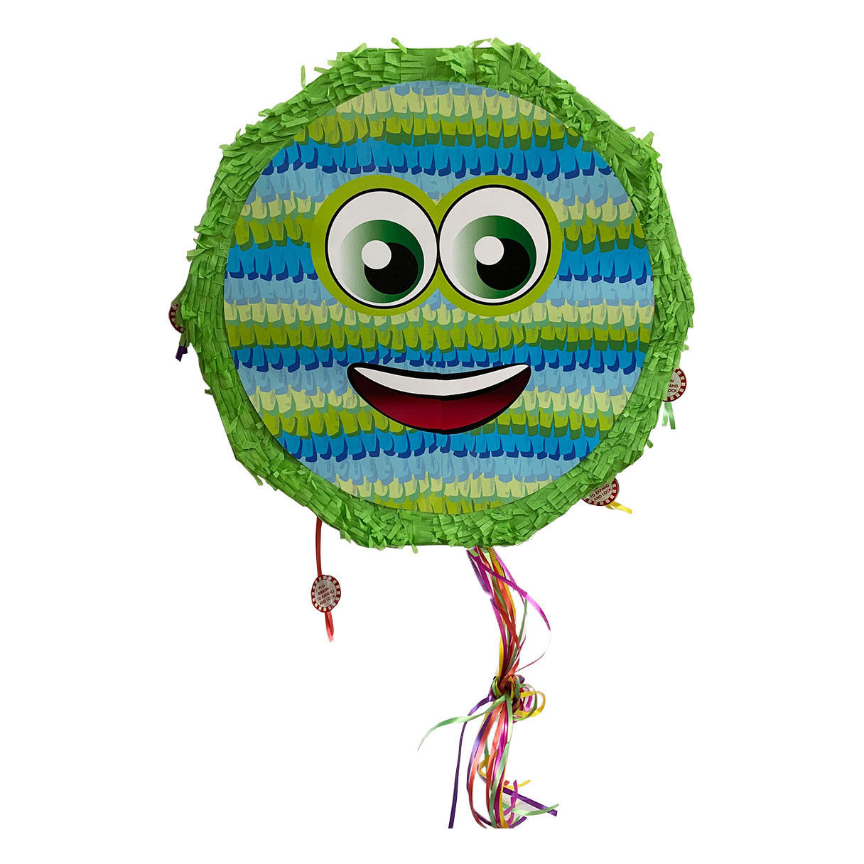 Pinata lachendes Gesicht grün