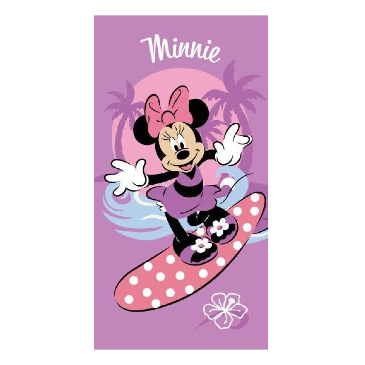 Disney Beach Handtuch Minnie Maus, 70x140 cm