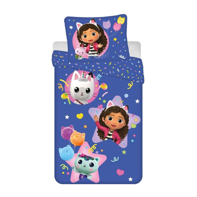 Duvet Cover Gabby's Dollhouse, 140x200 cm