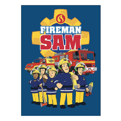 Feuerwehrmann Sam Fleece Dean Fireman Sam, 110x140 cm