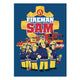 Feuerwehrmann Sam Fleece Dean Fireman Sam, 110x140 cm