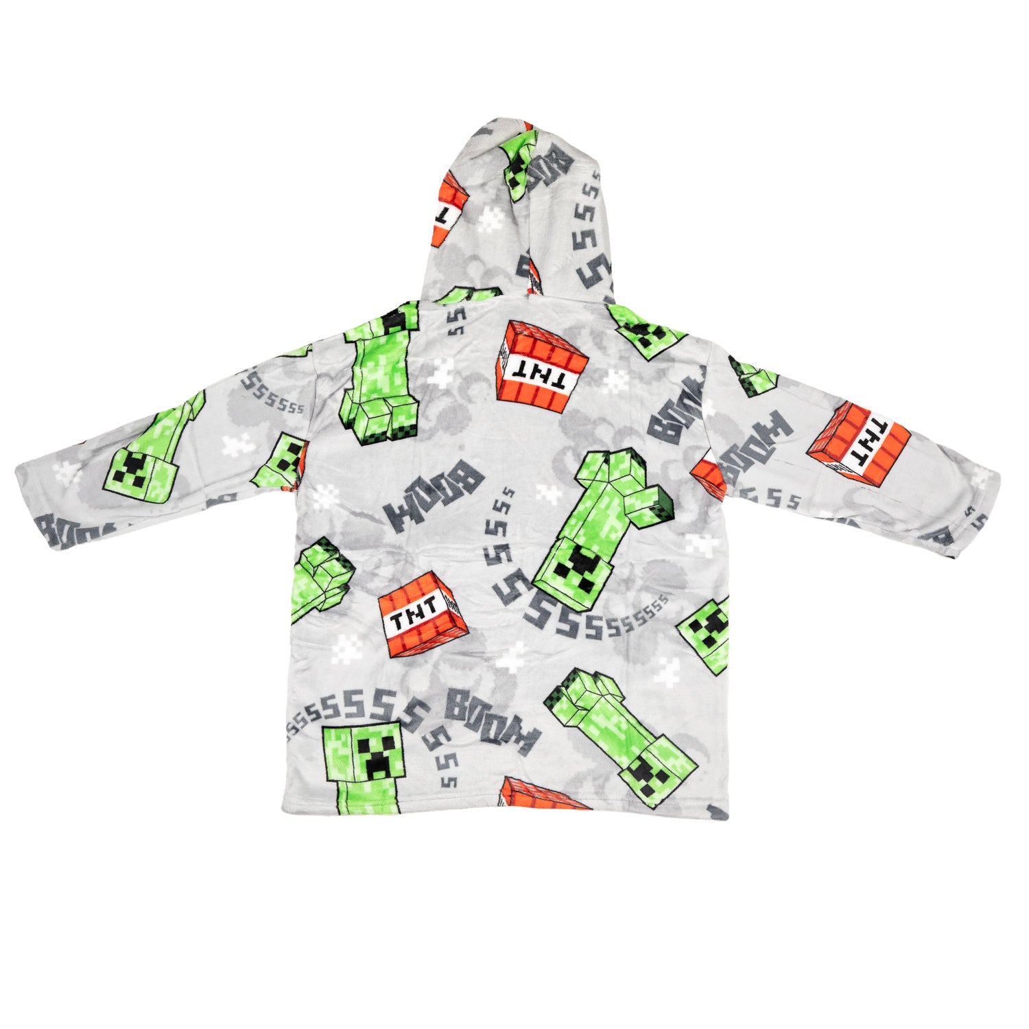 Minecraft Kids Fleece Hoodie Deken Trui, 7-14 Jahre alt
