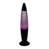 Glitzer -LED -Lampenfarbewechsel, 34 cm