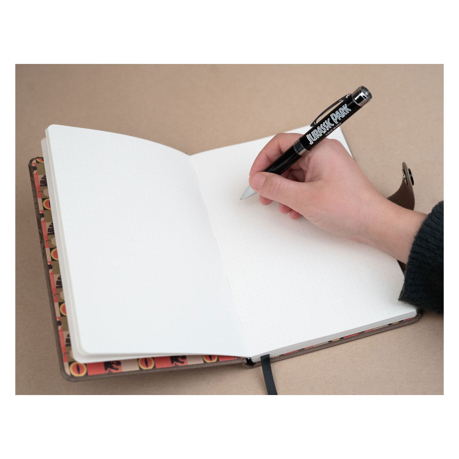 Premium -Notizbuch A5 Jurassic Park mit Stift