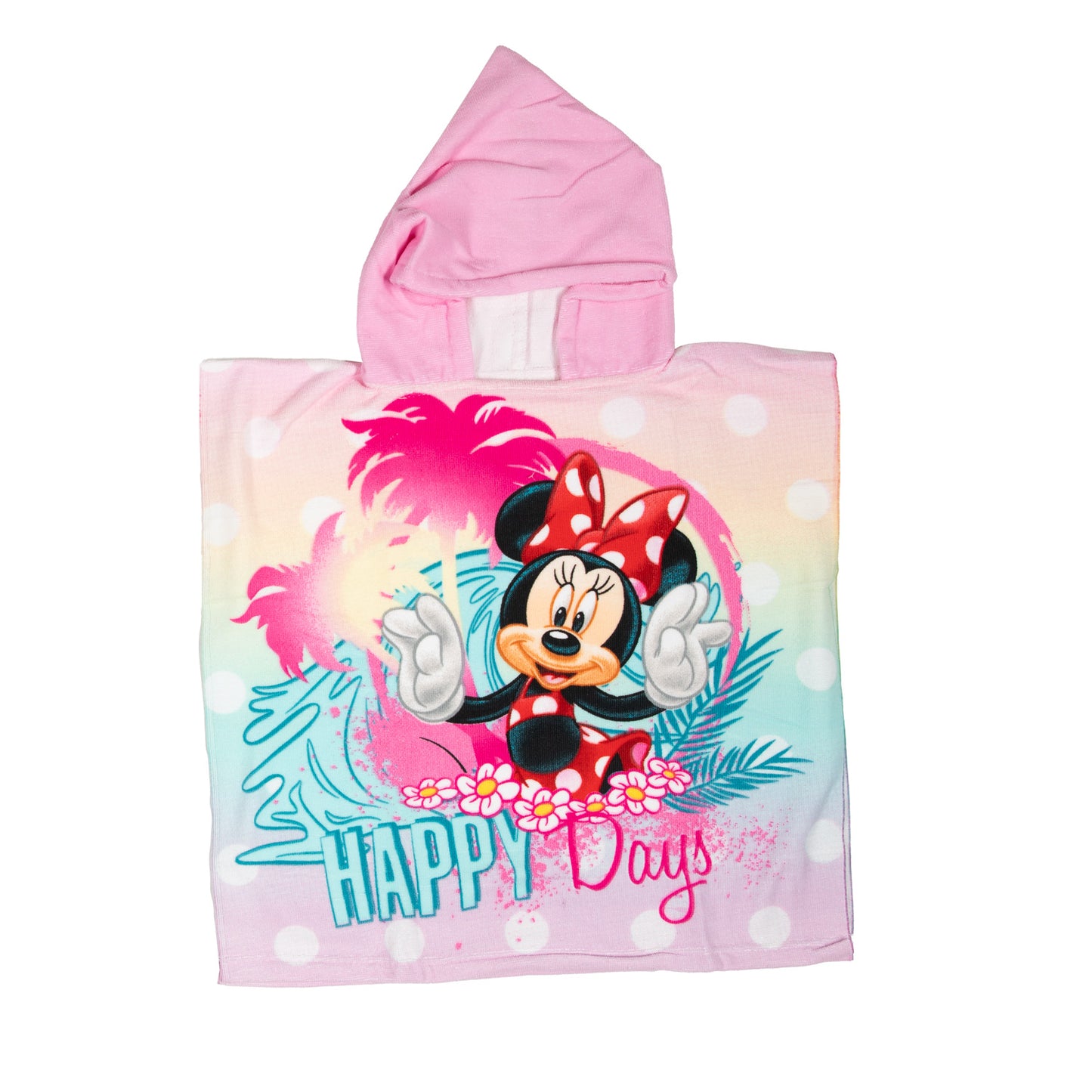 Disney Handtuchponcho Minnie Maus 55x110cm