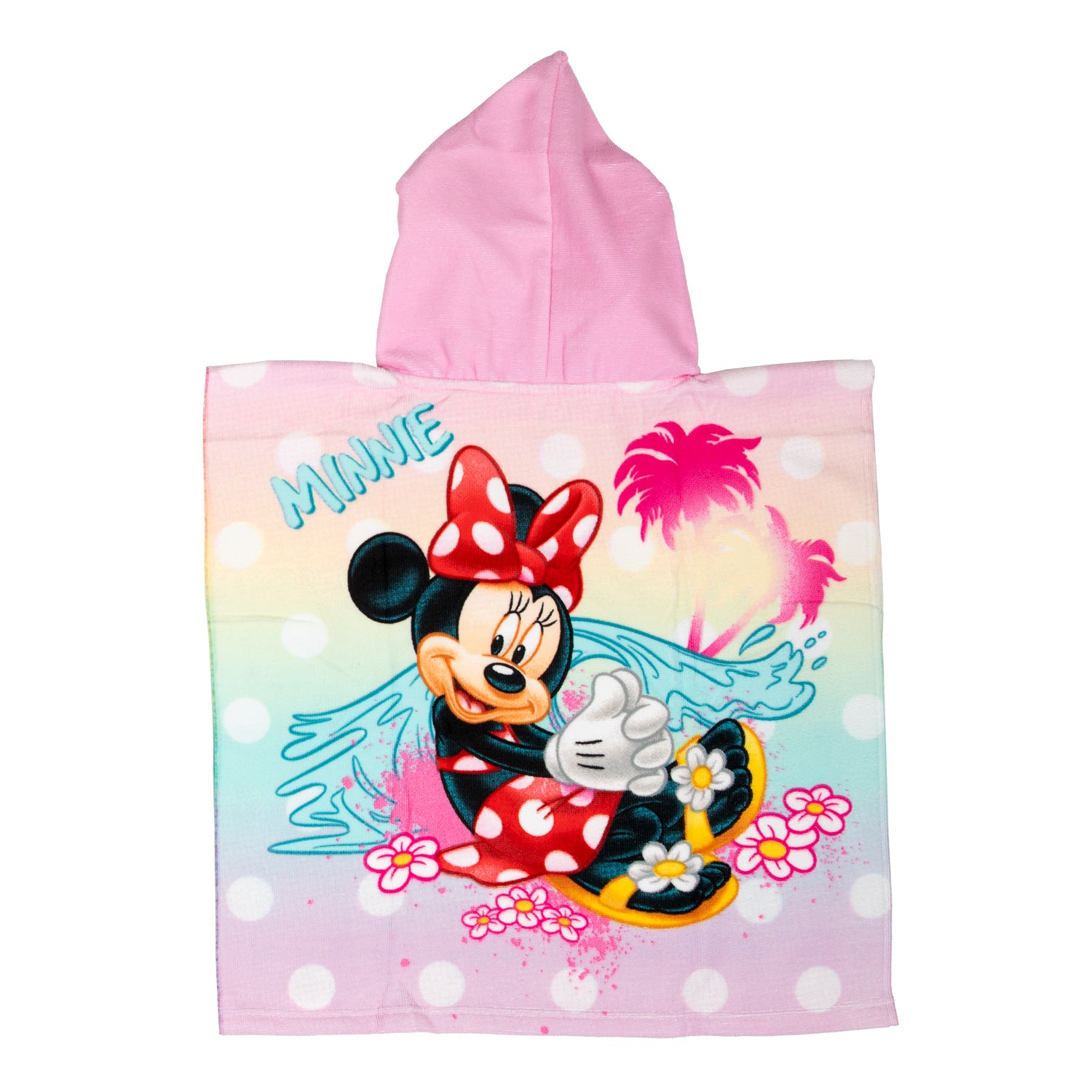 Disney Handtuchponcho Minnie Maus 55x110cm