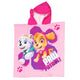 Paw Patrol Handtuchponcho rosa 55x110cm
