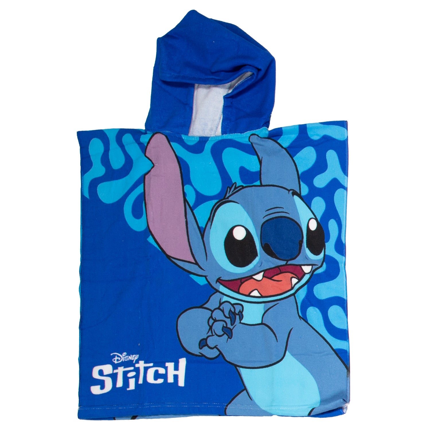 Puch Handtuchponchostich blau 55x110cm