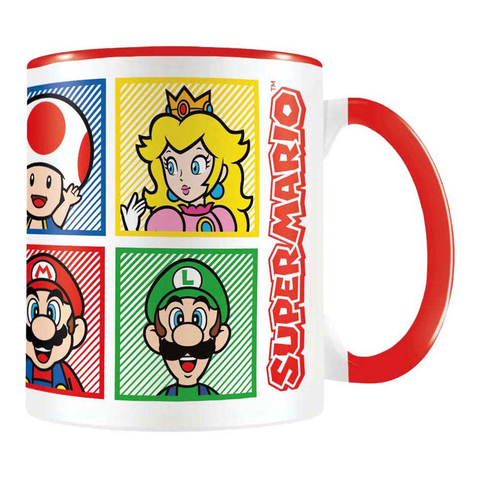 Super Mario -Geschenkset - Tasse, Becher und Magnet