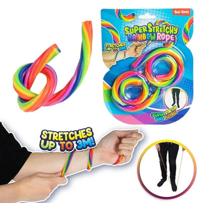Toi-toys lustige super streckbare Seilregenbogen, 2..