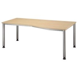 Bach Schreibtischhammer HS18 3 A braun 1800 mm x 1000 mm x 760 mm
