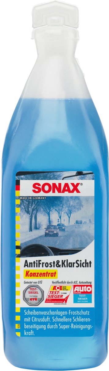 Sonax Scheibenwaschflüssigkeit Frostschutzmittel – 250 ml