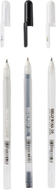 Sakura • Gelly Roll Gelstift schwarz, weiß transparent 3 Stück