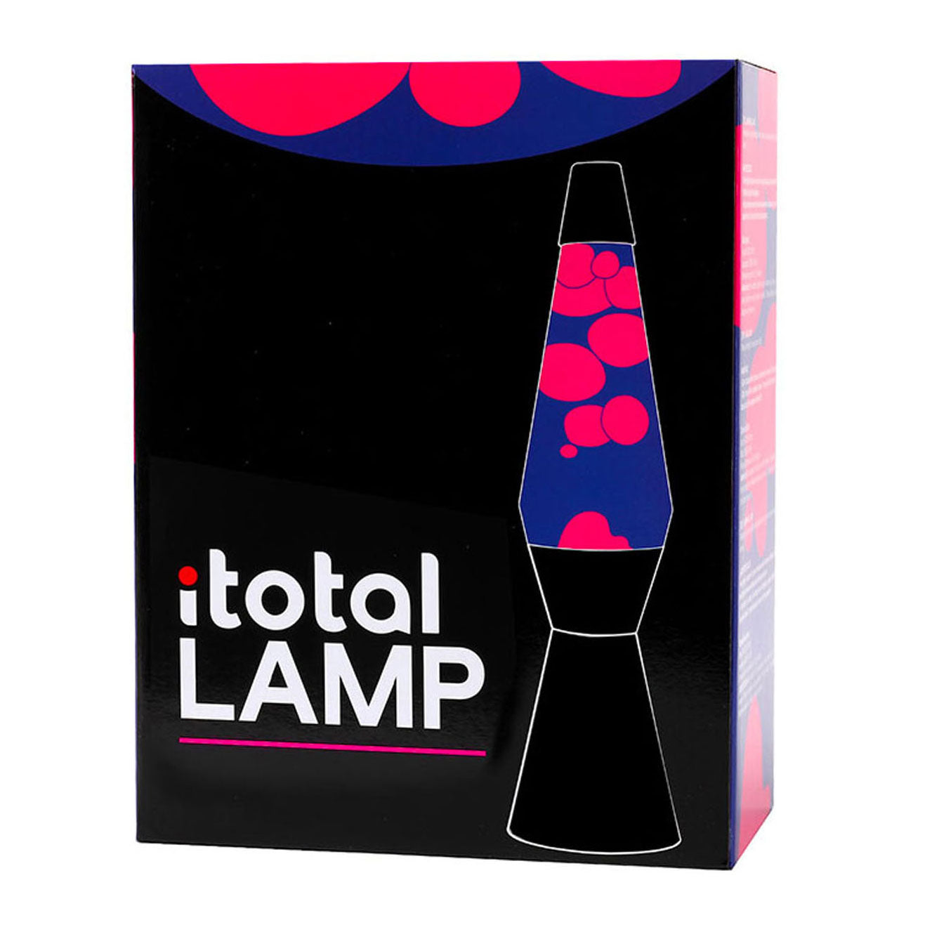 Lavalamp Black Purple, 40 cm