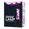 Lavalamp Black Purple White, 40 cm