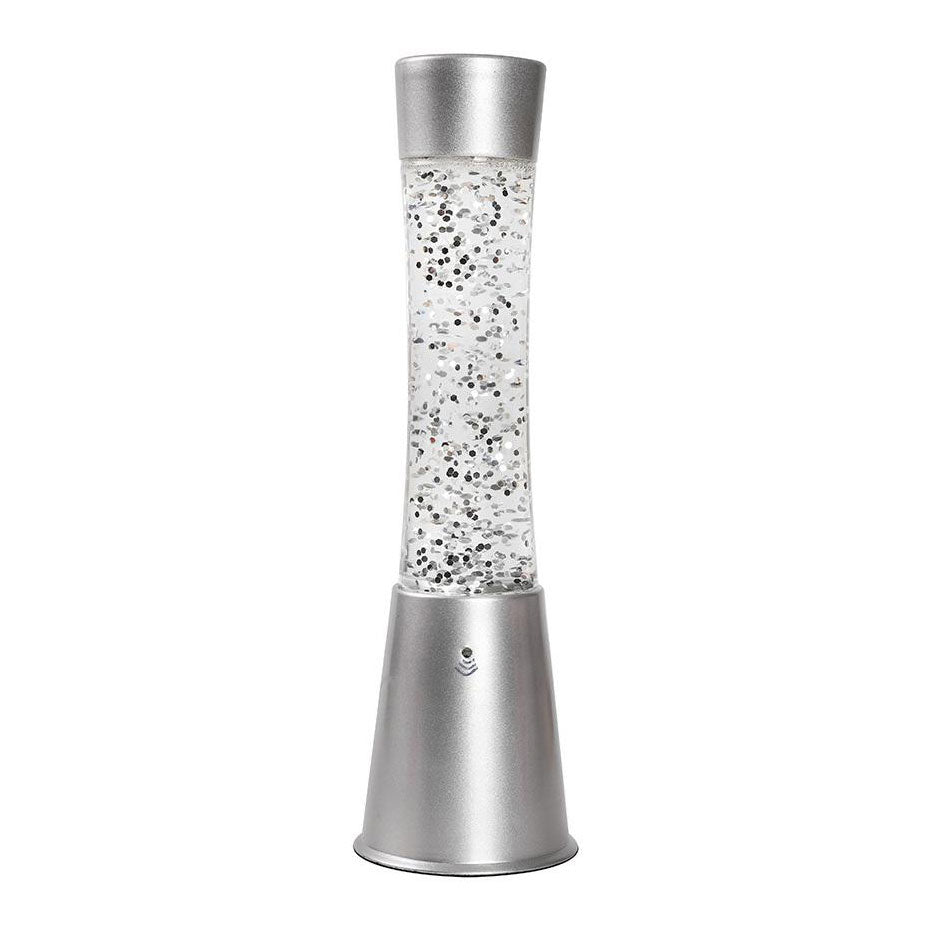 Glitzerlampe mit farbveränderter und Fernbedienung