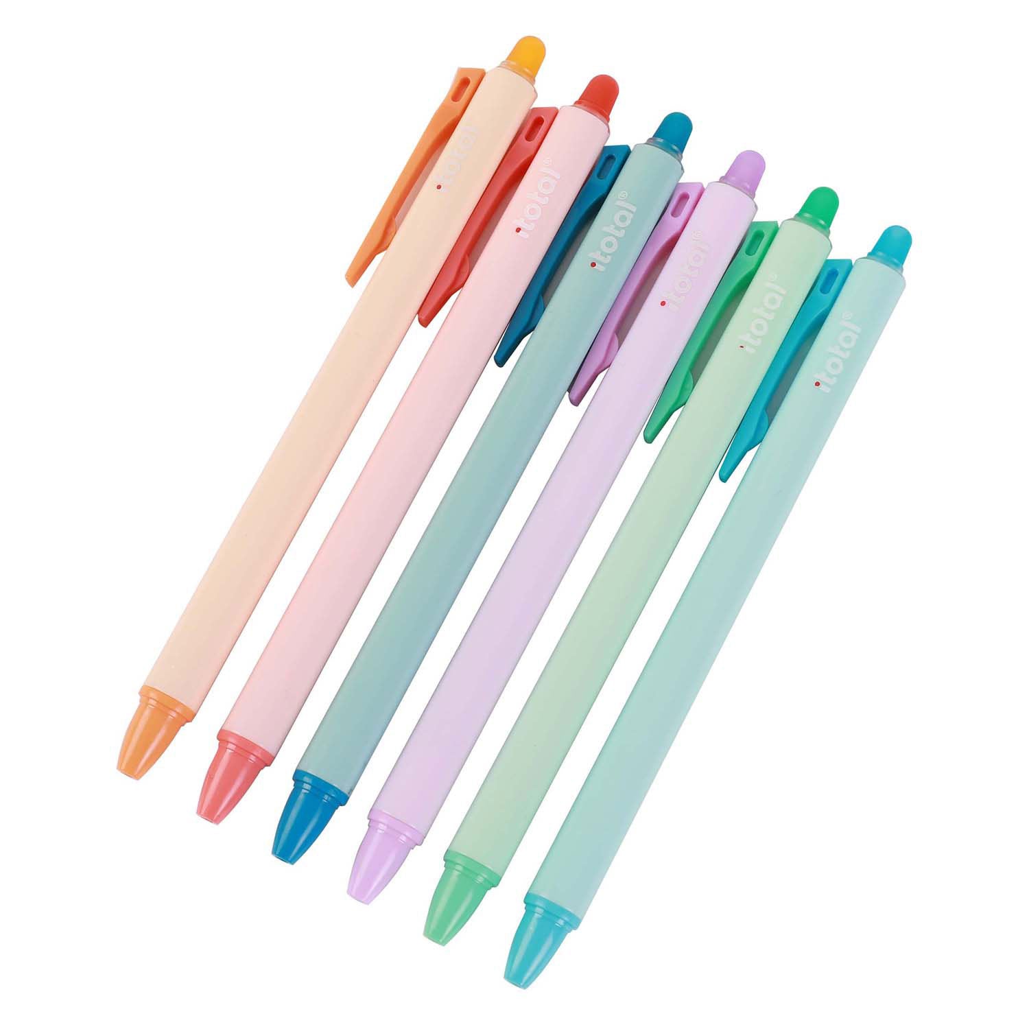 Itotal überschüssige Kugelschreiber, 6 Farben