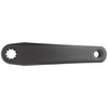 Samoxform 2 Kurbel rechts 170 13mm (Bosch) Aluminium Matt Schwarz