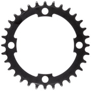Messinggelagertes Samox E-Bike Kettenblatt NW 38T BCD 104 mm. 1 2x3 32 und 11 128 Stahl schwarz - afbeelding 1