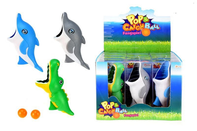 Toi-toys Toi Toys Shooter Delfin Krokodil 3-fach sortiert