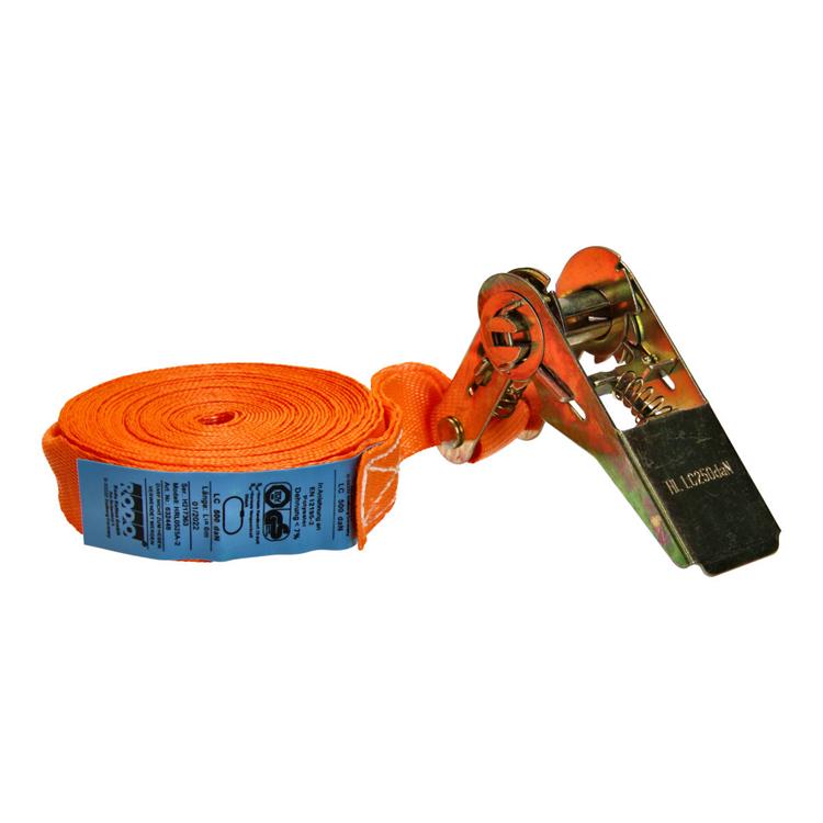 Mack 1023387 - Spanngurt Polyester, Ratschenspanner 25mm-6m max500kg | 3 Stück