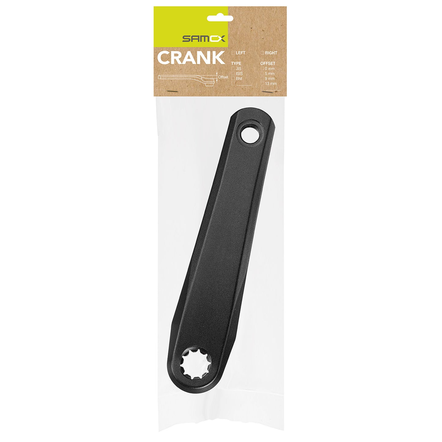 Samox Form 2 165 13 Kurbel