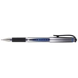 Imp-Gelstift Mitsubishi Uni-Ball Act 1535, komfortabler Griff, mittlere 0,6-mm-blaue Kappe
