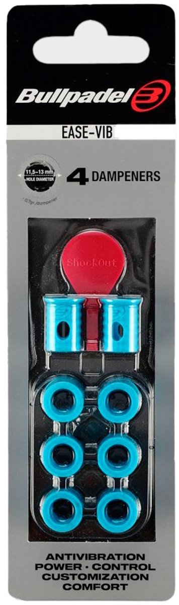 Bullpadel Easy Vibe Dämpfer - Blau - Padel