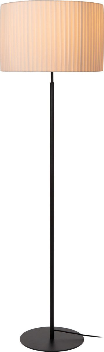 Lucide Fold - Stehleuchte - ø 45 cm - 1xE27 - Weiß - Japandi
