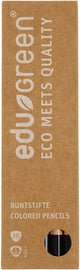 Edu3 ödergrün jumbo farbig stifte, füllt 5 mm, schwarz, 10 Stück 1 Box
