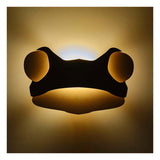 Aus Tjalle und Jaspis – Frosch-Wandlampe – Holz - afbeelding 4